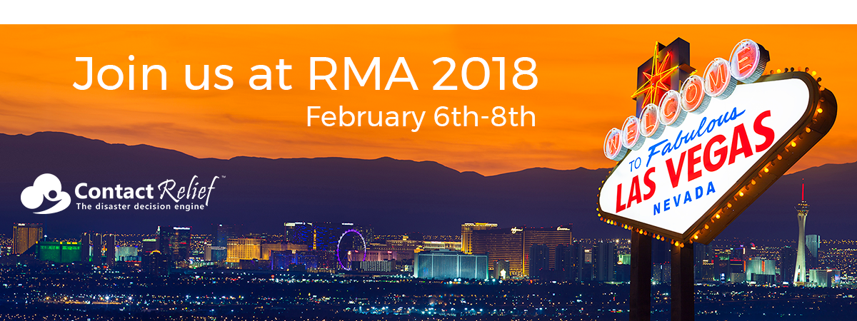 Join ContactRelief in Las Vegas at the RMA 2018 Conference, February 6th-8th