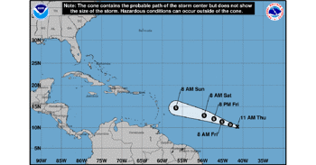 Tropical Storm Beryl Forms In Atlantic