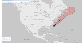 Tropical Storm Chris Expected to Become a Hurricane